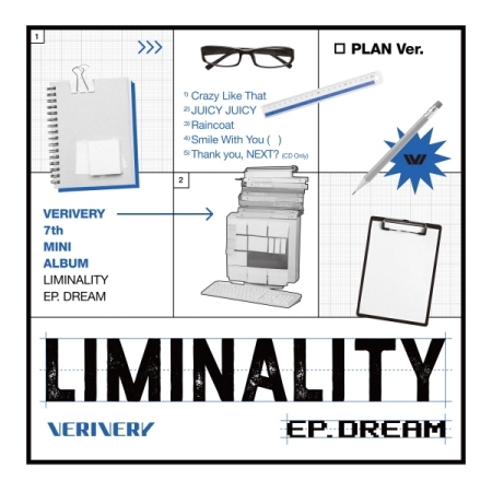 (PLAN版)第七張迷你專輯「Liminality - EP.DREAM」(韓國進口版)