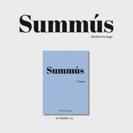 (Summer版)第一張單曲「SUMMUS」(韓國進口版)