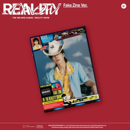(B版/Fake Zine)第三張迷你專輯「Reality Show」(韓國進口版)