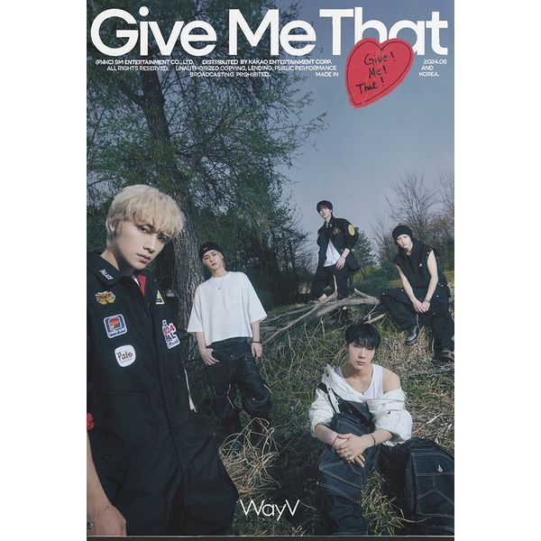 (PHOTOBOOK/1版)第五張迷你專輯「Give Me That」(韓國進口版)