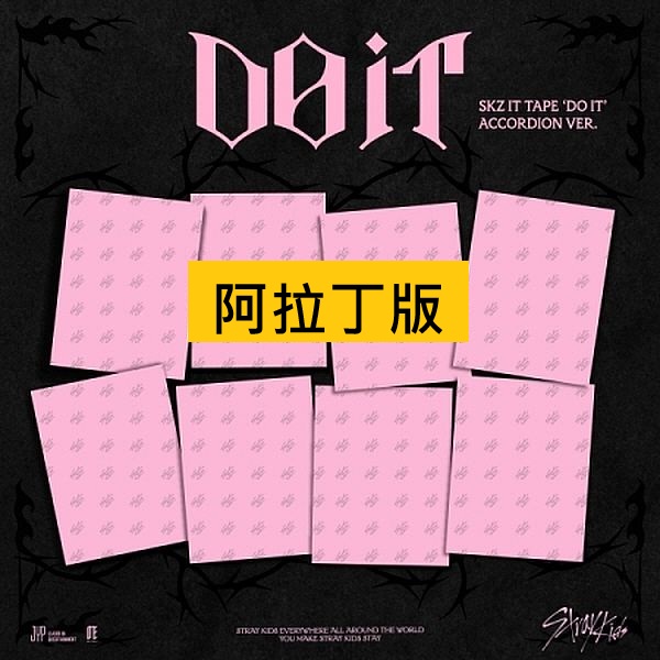 (阿拉丁/隨機版)SKZ IT TAPE [DO IT] (ACCORDION VER.)