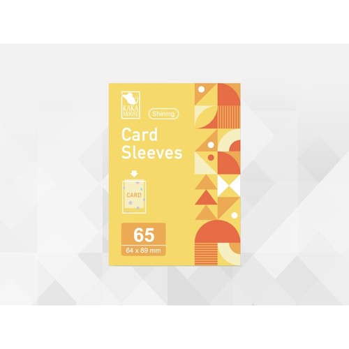 鼠卡卡 鐳射薄卡套 雪花 64*89mm