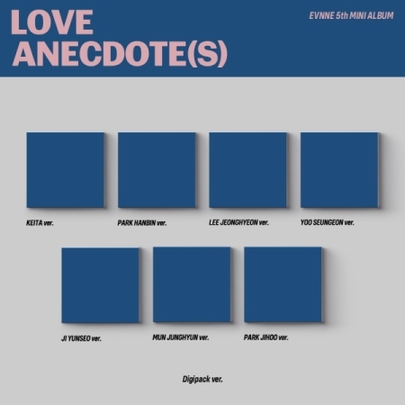 (隨機版)第五張迷你專輯「LOVE ANECDOTE(S)(Digipack ver.)」