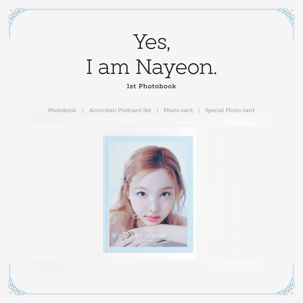 (Ktown4u/藍色版)Yes, I am Nayeon.寫真書(韓國進口)