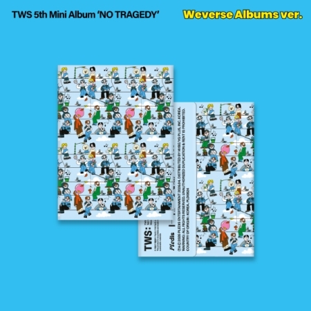 第五張迷你專輯「NO TRAGEDY(Weverse Albums ver.)」(韓國進口版)