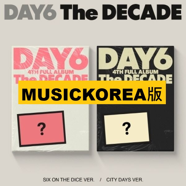 (MUSICKOREA/隨機版)第四張正規專輯「The DECADE」(韓國進口版)