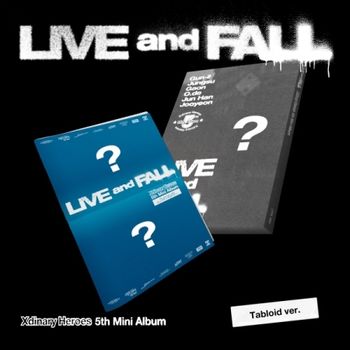 第五張迷你專輯「LIVE and FALL(Tabloid Ver.)」(韓國進口版)
