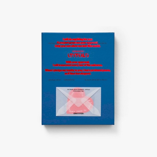 (CONCESSIO版)第二張正規專輯「ROMANCE : UNTOLD」(韓國進口版)