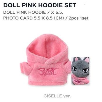 [SYNK:PARALLEL LINE-ENCORE]-娃娃粉色帽T組(韓國進口)