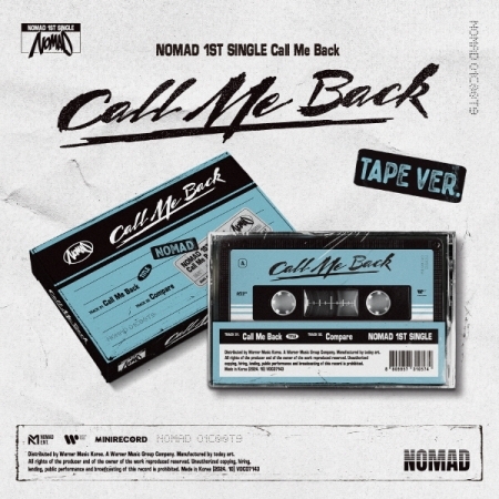 第一張單曲「Call Me Back(TAPE Ver.)」(韓國進口版)