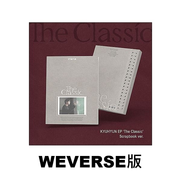 (WEVERSE版)迷你專輯「The Classic(Scrapbook ver.)」(韓國進口版)