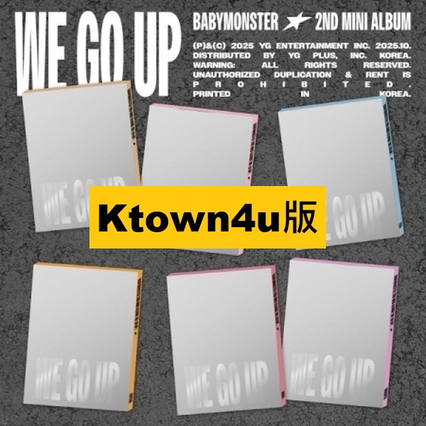 (Ktown4u/ASA版)第二張迷你專輯「WE GO UP(PATTERN Ver.)」