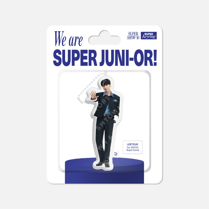 [SUPER SHOW 10]-(SUPER JUNIOR VER.)鑰匙圈(韓國進口)