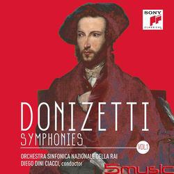 董尼采第：交響曲，第一冊