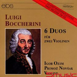 鮑凱利尼:小提琴二重奏曲輯