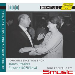 巴赫權威的世紀相遇 史塔克與盧西齊柯娃1971史瓦辛格音樂節