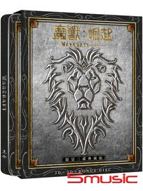 魔獸：崛起-(2D+3D+BONUS DISC 限量三碟鐵盒典藏版 BD)