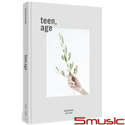 (WHITE版)第二張專輯「TEEN, AGE」(韓國進口版)