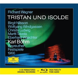 華格納 : 崔斯坦與伊索德 (3CD+1 Blu-ray Audio)