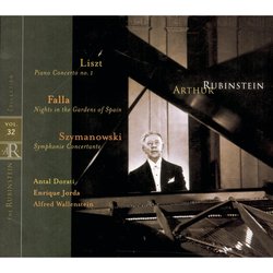 (L)第一號鋼琴協奏曲,(F)西班牙花園之夜,(S)交響協奏曲