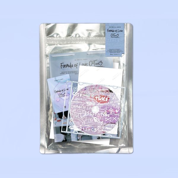 第三張正規專輯「FORMULA OF LOVE: O+T=<3」(韓國進口RESULT FILE版)