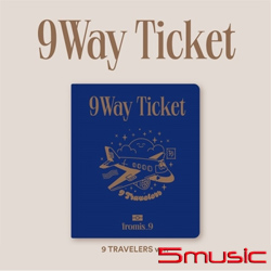 第二張單曲「9 WAY TICKET」(韓國進口9 TRAVELERS/藍色版)