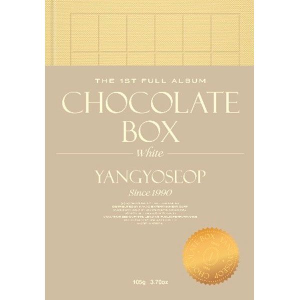 (WHITE版)第一張專輯「Chocolate Box」(韓國進口版)