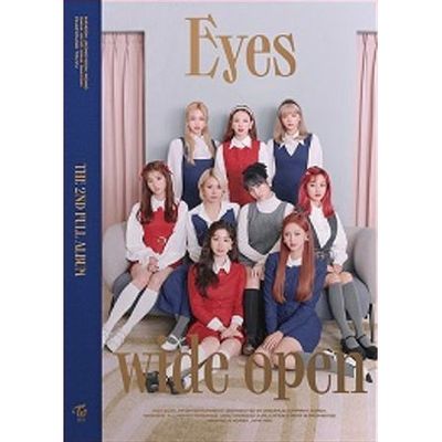 (Retro版/藍色)第二張正規專輯「Eyes wide open」(韓國進口版)