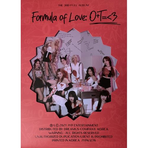 (BREAK IT)第三張正規專輯「Formula of Love: O+T=<3」