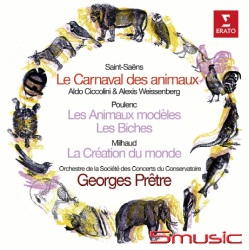 聖桑：動物狂歡節＆浦朗克：動物的典型、米堯：世界的創造(經典再現系列)