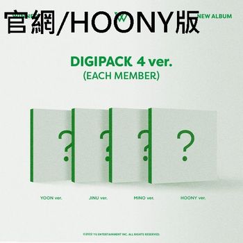 (官網HOONY版)第四張迷你專輯「HOLIDAY(DIGIPACK ver.)」(韓國進口版)