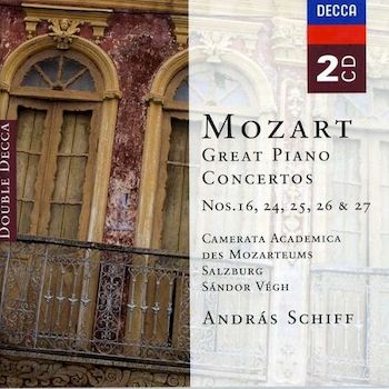 莫札特:第16＆24-27號鋼琴協奏曲