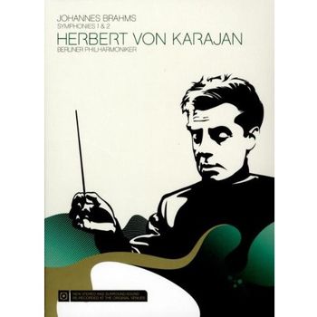 布拉姆斯:交響曲第一號＆第二號(卡拉揚百年誕辰紀念專輯)