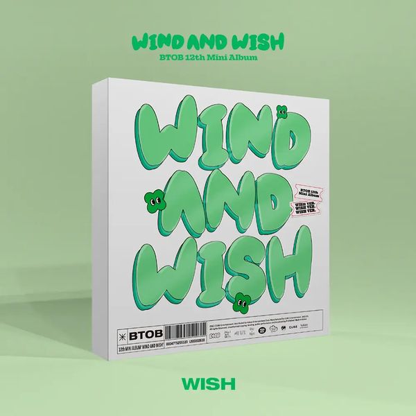 (WISH版)第十二張迷你專輯「WIND AND WISH」(韓國進口版)