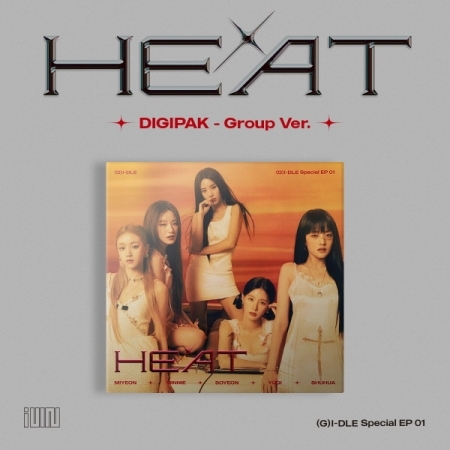 (團體版)特別專輯「HEAT(DIGIPAK Ver.)」(韓國進口版)