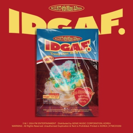 第四張迷你專輯「IDGAF」(韓國進口版)