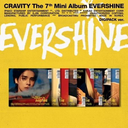 (隨機版)第七張迷你專輯「EVERSHINE(DIGIPACK ver.)」(韓國進口版)