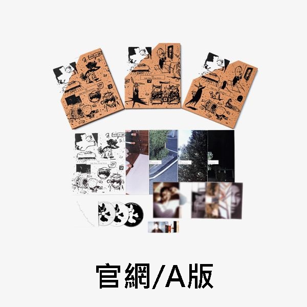 (官網/A版)第二張個人專輯「RIGHT PLACE, WRONG PERSON」(韓國進口版)