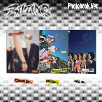 (2版/IMPOSSIBLE)第一張迷你專輯「RIIZING(PhotoBook Ver.)」