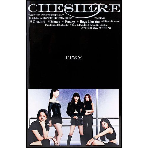 (1版)專輯「CHESHIRE(Standard Ver.)」(韓國進口版)