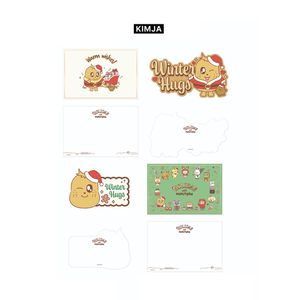 [HOLIDAY with MINITEEN]-(KIMJA)明信片組(韓國進口)