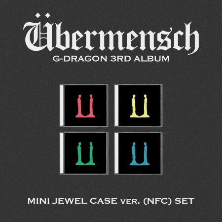 (四版合購版)第三張正規專輯「Ubermensch(MINI JEWEL ver.)」(韓國進口版)