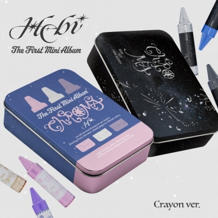 (隨機版)第一張迷你專輯「Chroma(Crayon Ver.)」(韓國進口版)