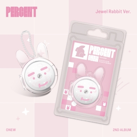 第二張正規專輯「PERCENT(Jewel Rabbit Ver.)」(韓國進口版)