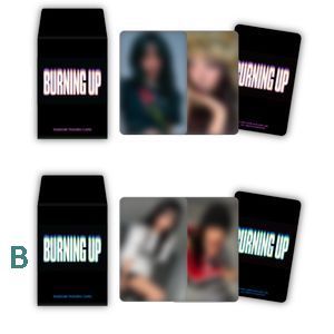 [BURNING UP]-(B VER.)隨機小卡組(韓國進口)