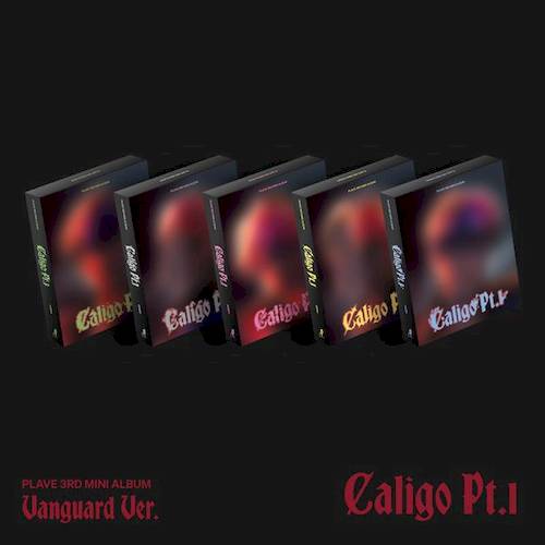 (五版合購版)第三張迷你專輯「Caligo Pt.1(Vanguard Ver.)」(韓國進口版)
