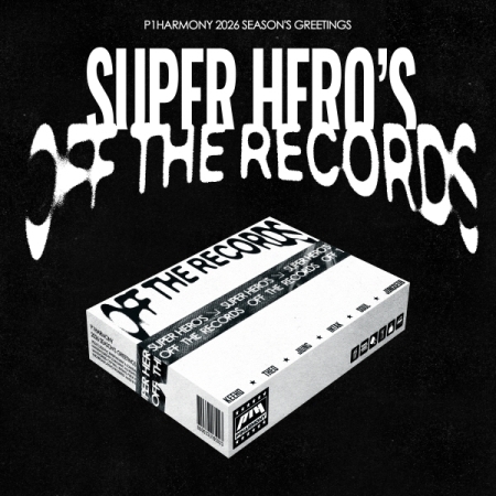2026年曆組[SUPER HERO`S OFF THE RECORDS](韓國進口版)