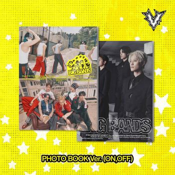 (隨機版)第七張迷你專輯「BIG BANDS(Photo Book Ver.)」(韓國進口版)
