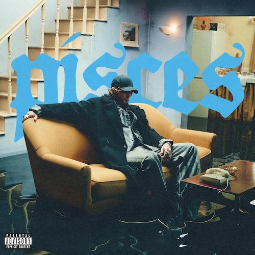 柔情雙魚 (藍色彩膠)