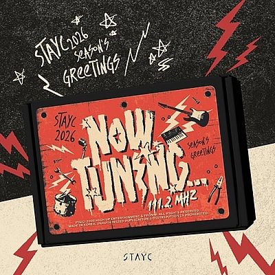 2026年曆組[NOW TUNING… 111.2MHZ](韓國進口版)